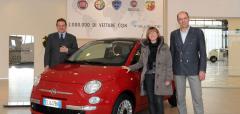 Grupa Fiat dostarczyła do Klienta 2-milionowy samochód wyposażony w system Blue&MeTM