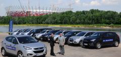 Hyundai rozpoczął przekazywanie floty samochodów na potrzeby UEFA EURO 2012