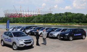 Hyundai rozpoczął przekazywanie floty samochodów na potrzeby UEFA EURO 2012