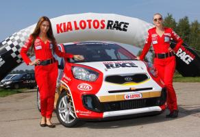Kia Picanto Race na salonie samochodowym we Frankfurcie Kia Picanto Race na salonie samochodowym we Frankfurcie