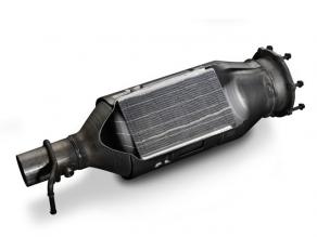 Przekrój filtra cząstek stałych DPF Przekrój filtra cząstek stałych DPF